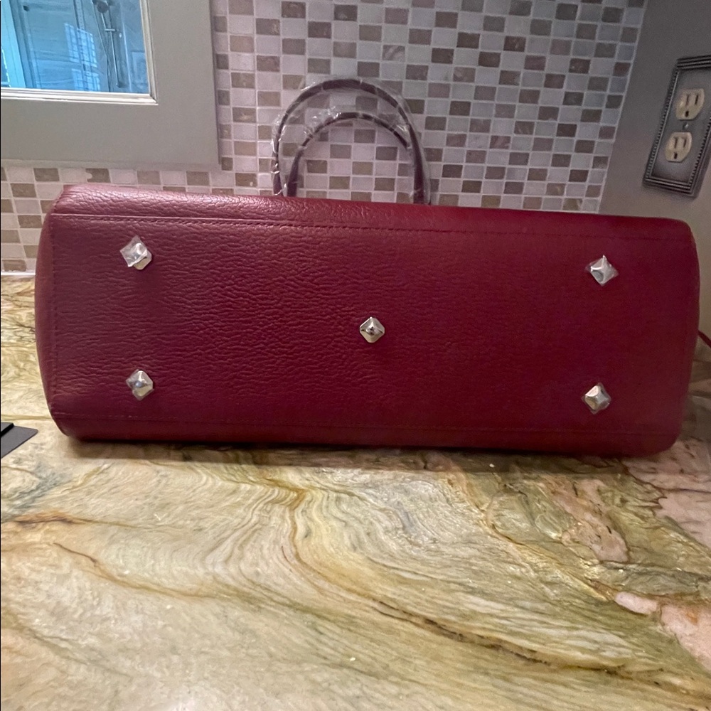 MCM Ruby Leather Reversible Medium Shopper Tote, … - image 5